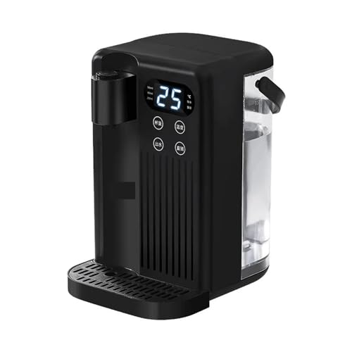 3L Instant Hot Water Dispenser Fast Heating Small Household Water Boiling Kettle Desktop Water Pump(Black)