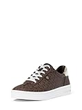 Michael Kors Women's Scotty Lace Up Sneaker, PL GLD Multi, 38