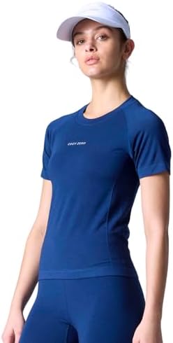 COZYZERO Women’s Merino Wool T-Shirt - Ultrafine Soft Blend, Ligh...
