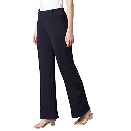 Image of Smarty Pants Women's Cotton Bell Bottom Formal Trouser