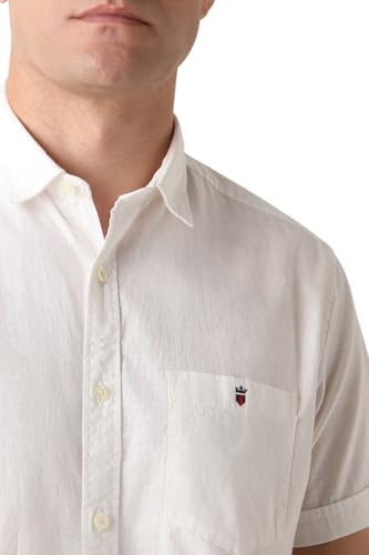 Image of Louis Philippe Men's Cotton Solid Slim Fit Shirt