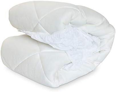 Spa Luxury Cool Touch - Cubrecolchón de bambú (King 78 x 80 pulgadas), extra grueso y montado en los Estados Unidos