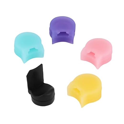 5 Piezas Almohadilla para Clarinete/Oboe, Silicona Reposapulgares para Clarinete de Colores Cojín para Reposapulgares Protector para la Mayoría de Clarinetes Oboes