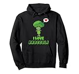 Photo Gallery i love broccoli maglietta vegana vegetariana cibo divertente felpa con cappuccio Photo Gallery i love broccoli maglietta vegana vegetariana cibo divertente felpa con cappuccio