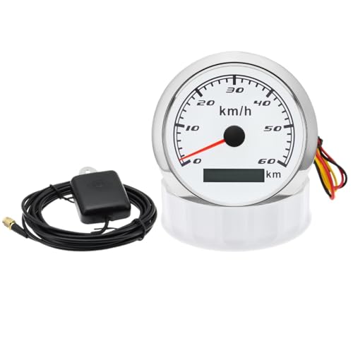 I[goCsvQ[W 85mm GSP Xs[h[^[  {[gp 12V 24V Aeit 7FobNCg sv 0~200KMH Xs[hQ[W(GPS 60KMH WS)