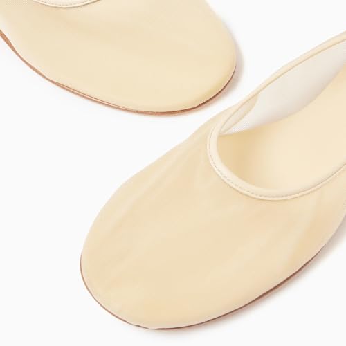 Tulle Mesh Ballet Flats Shoes for Women Slip On Ballerina Shoes Round Toe Comfortable Casual Work Dress Shoes4