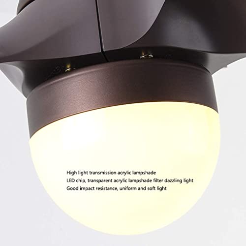 Ventilateur de plafond petit format avec veilleuse LED, le cadeau de pendaison idéal