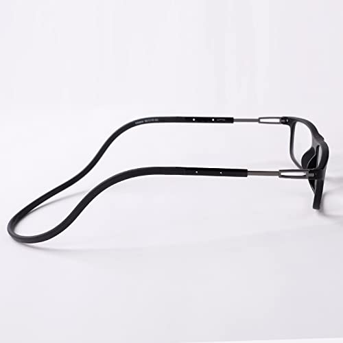 Image of Intellilens Magnetic Reading Glasses (Black) - +2.50