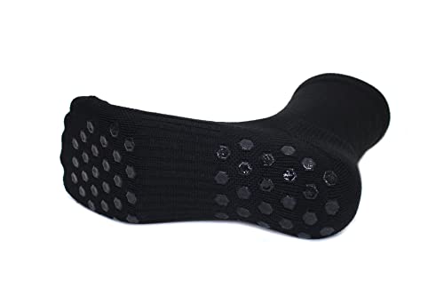 Image of Finger Football Toe Socks with Non Slip Sticky Grip for Men Women Athletic Socks Soccer Tennis Basketball Golf Badminton