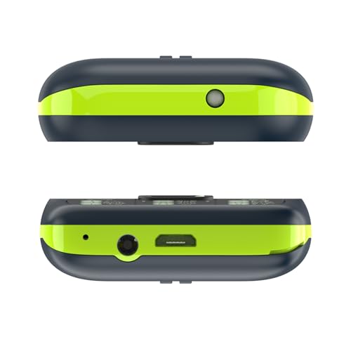 Image of Lava All-New Hero 600i Glow Keypad Mobile Phone with Long Lasting Battery | 10 Regional Language Support | Auto Call Recording | Wireless FM with Recording and 32 GB Expandable Storage | Blue Green