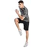Sports T Shirt for Men Adult Quick Dry(Marled Charcoal,XXL) #1