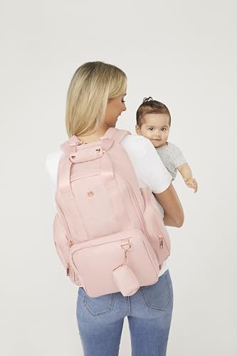 HUGGIES Unisex-adult Signature Hug Pack Diaper Backpack, Bridal Rose, One Size - image 3