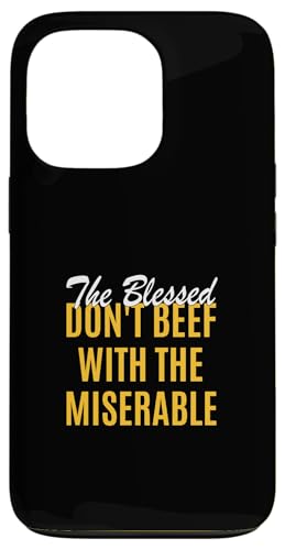 University Varsity-�S�[���h�J���[ Too Blessed To Be Miserable �X�}�z�P�[�X iPhone 13 Pro �p