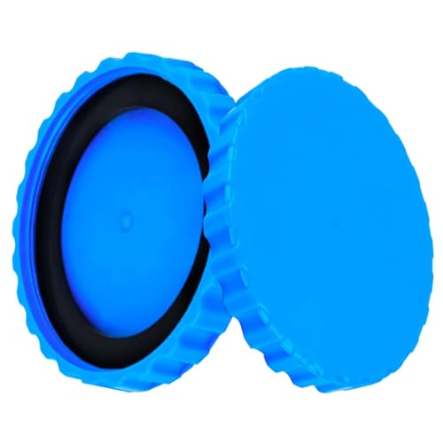 CDDCWZ Lot de 2 Bouchons d'hivernage, Bouchon d'étanchéité pour Piscine, Accessoires de Piscine, Bouchons de Piscine avec Joints Assortis, kit de Fermeture...