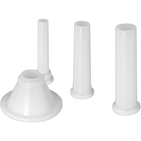 Wurstfüllrohre Edelstahl Set - 3 Größen Für Fleischwolf Größe 5
