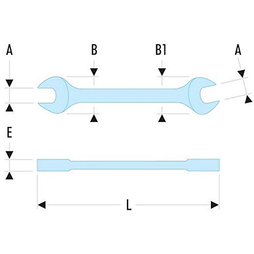 Facom 44,1 "1/8" "X 1 1/4-Chiave Fissa 1P1/P1 8 X 1/4 - 2