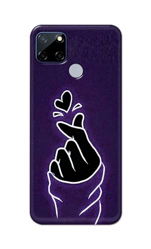 Image of Printed Hard Back Cover Case for Realme C12 Back Cover (Famous South Korean K-Pop Music Icon) -1111