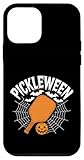 pickleween pickleball - giocatore di pickleball per halloween custodia per iphone 12 mini