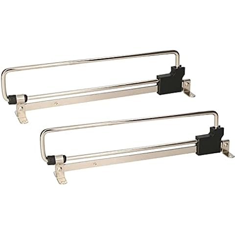 KOTARBAU® 2er Set Ausziehbare Kleiderstange 250mm für Garderobenschrank Cover