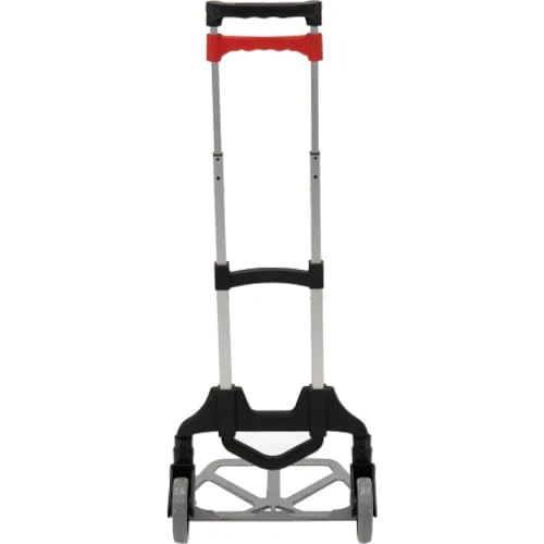 Carretilla plegable de mano de aluminio con ruedas de poli miniatura 5