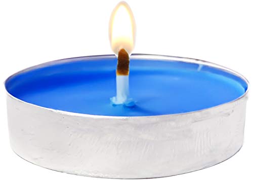 Ouo Tea Lights Candles, 50 Pack Smokeless Candles,Small Candles, Dripless & Long Lasting Mini Tealight Candles For Mood, Dinners, Parities, Home, Decoration, Wedding, Crafts(Red) #TOP2