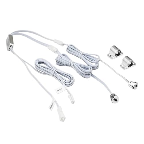 Interruptor de sensor LED para armarios solución sin contacto para muebles dobles 3
