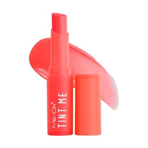 Image of ME-ON Tint Me Lip Balm with SPF 15 | 12HR Moisturizing Formula | Enriched with Vitamin E | Tinted Lip Care for Soft, Hydrated & Nourished Lips | Lightweight & Non-Sticky (Cherry)