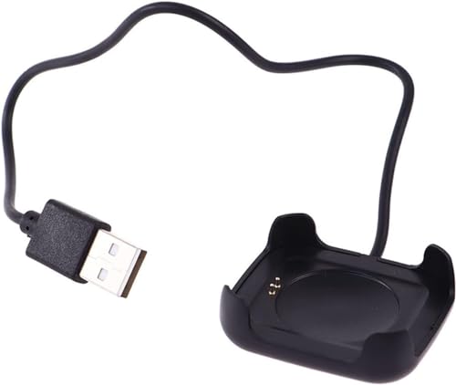 Fansoftiks - Black Charging Cable Charger Cord for HW22 Smartwatch Intelligent Watch Magnetic Charger Dock Holder Stand USB Chargeable Charging Cable Adapter,Smartwatch Accessories,30cm Charger,Cables and Chargers