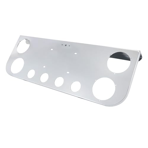Cabtherlyn Tail Light Panel Stainless Steel with Four 4.49