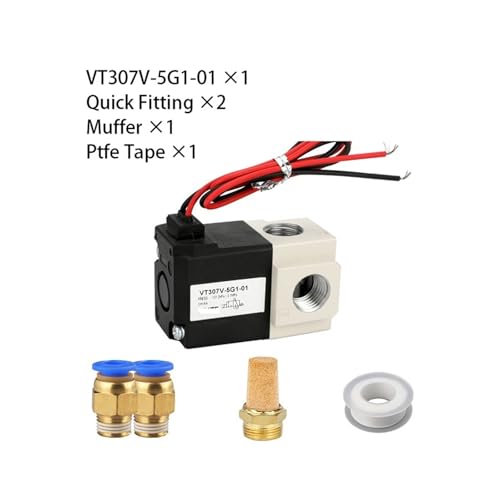 Électrovanne pneumatique à vide 3/2 action directe 2 positions 220V