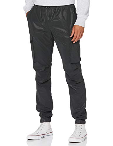 Sixth June Ltd Reflective Cargo Pants Pantalones Informales, Noir, Small para Hombre