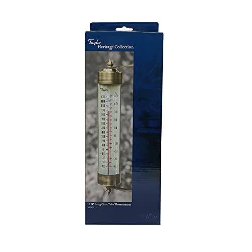 Taylor Heritage Spirit-Filled Metal Thermometer, 12.25-Inch #TOP5