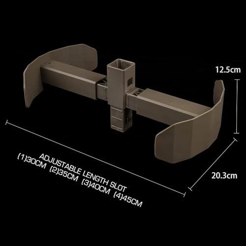 Support d'épaule pour gilet de combat et porte-plaque tactique