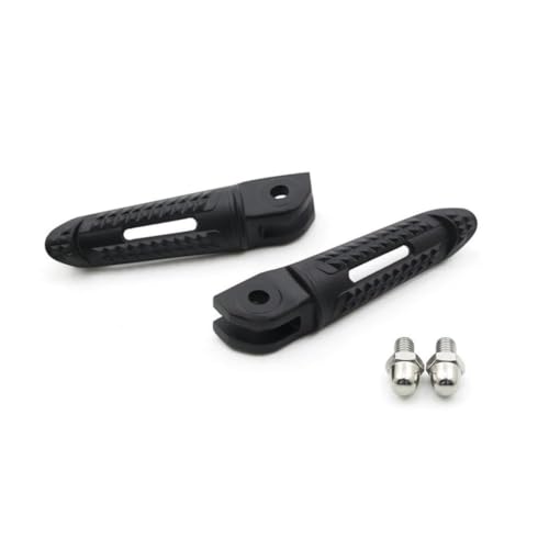 Pédale repose-pieds avant Street Triple 765 anti-glisse en aluminium noir