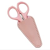 Onsinic 1 Stück Stickereischere Mantelabdeckung Pu Leder Friseur Friseur Shears Holster Nagelgutikus Schere Abdeckung