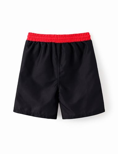 Image of Disney Stitch Spiderman Cars Winnie Toy Story Boy Swim Trunks UPF 50+Swim Shorts Compression Liner & Quick-Dry &Pockets 2-13Y