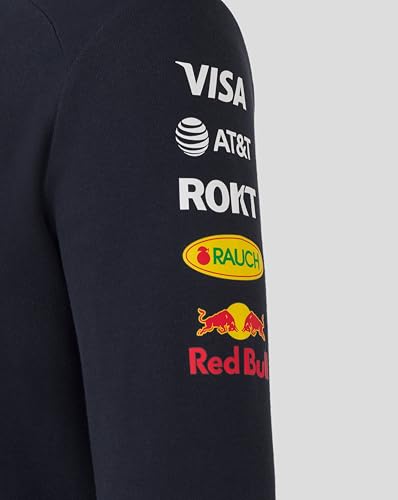 Red Bull Racing F1 2025 Team Full Zip Hooded Sweatshirt4