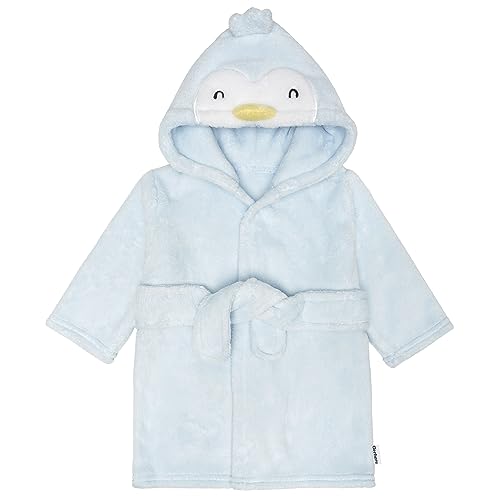 Image of Gerber Unisex Baby Plushy Soft Hooded Animal Character Bathrobe