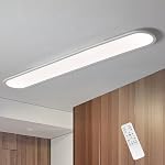 Oninio – Oninio Lineare LED Deckenleuchte 120 cm Dimmbar mit Fernbedi