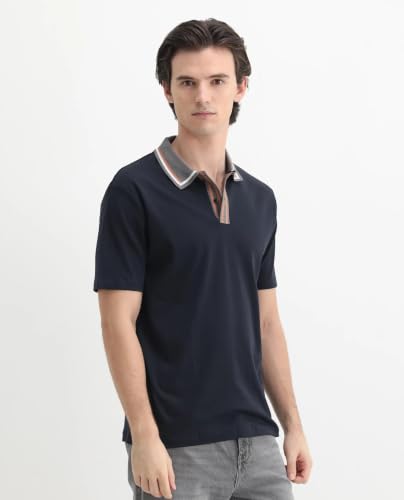 Image of Rare Rabbit Regular fit Plain Polo