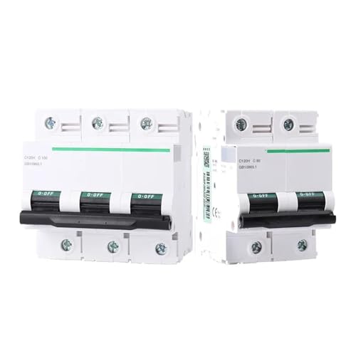 Disjoncteur C120H 100A haute intensité type D pour fortes surcharges