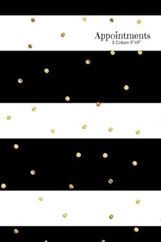 Appointments: 6"x9 Small Daily Appointment Book For Businesses, Mobile Hairdressers, Beautician, Barbers, Undated Notebook with 15 Mins Time Slots, ... Paperback (Business Essentials) (Volume 30)