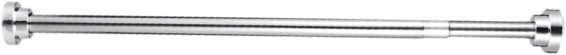 Shower Curtain Rod Extendable Rail Bar Tension Curtain Rod for Clothes Drying and Shower Use