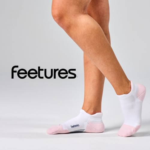 Image of Feetures Elite Max Cushion No Show Tab - Running Socks for Men & Women, Athletic Compression Socks, Moisture Wicking