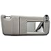 SAILEAD Right Passenger Side Sun Visor for 2007 2008 2009 2010 2011 Toyota Camry and Camry Hybird Without Sunroof and Light (Gray, Right Side)