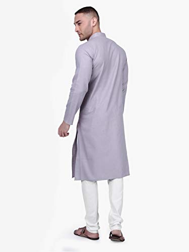 Image of Rajubhai Hargovindas Men's Premium Cotton Solid Kurta