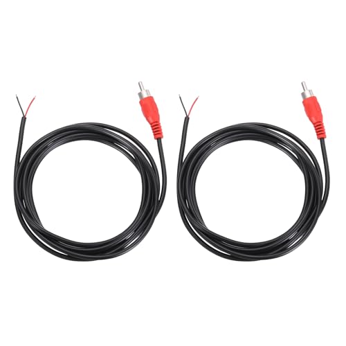 Cable de altavoz RCA a cable desnudo para conectar altavoces antiguos a tu amplificador actual