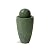 XBrand 25.98" H Round Stone Indoor/Outdoor Modern Stone Textured Sphere Water Fountain w/LED Lights, Ball Water Fountain Decor, Garden Sphere Fountain, Patio Fountain, Outdoor Fountain, Green
