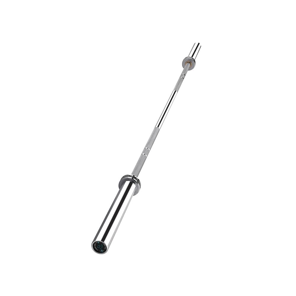 Bilanciere Olimpico 50 mm 200 cm 15 kg | Barra Pesi con Cuscinetti per Palestra, Powerlifting, Cross Training e Home Gym
