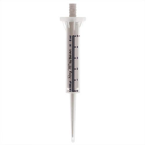Bel-Art F37300-0013 Roxy M stérile 5 ml lot de 100 consommables essentiels pour pipette répétitive